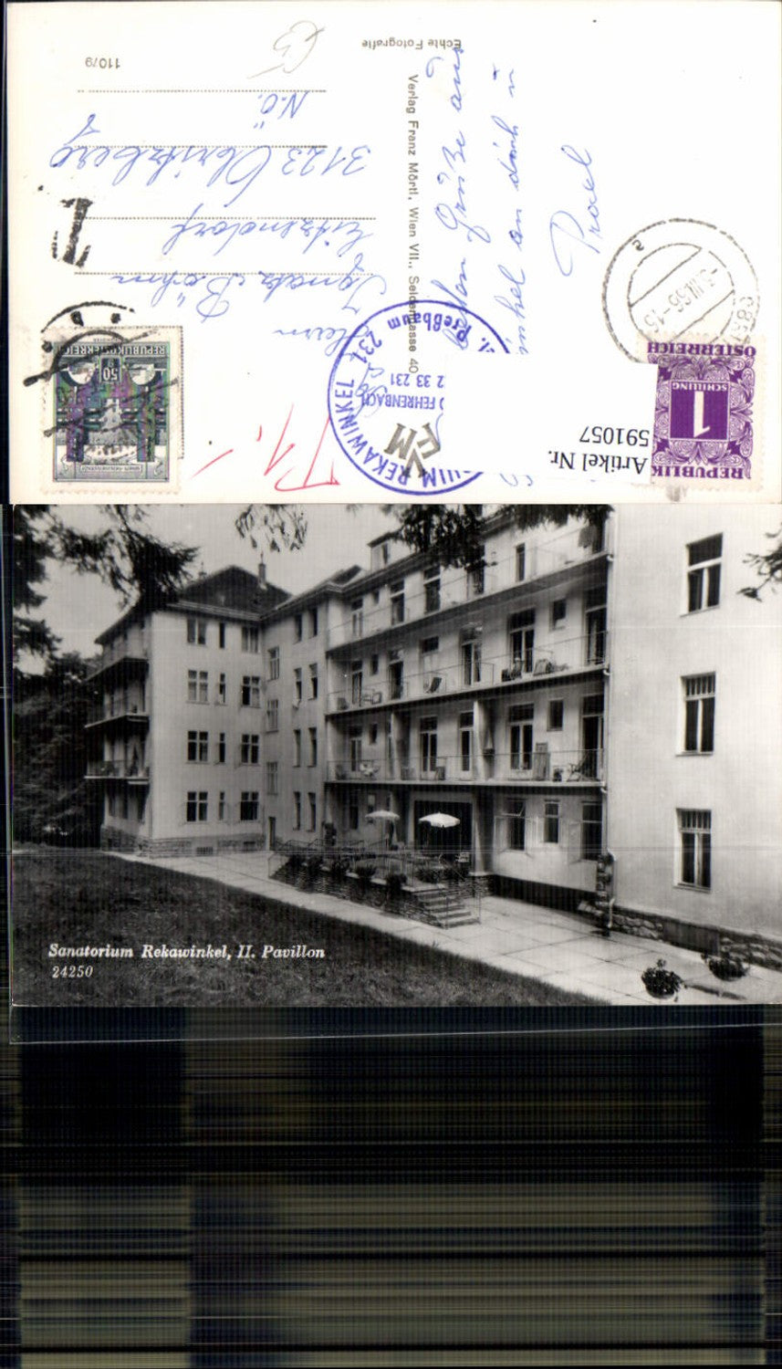 591057,Pressbaum Sanatorium Rekawinkel Pavillon 2