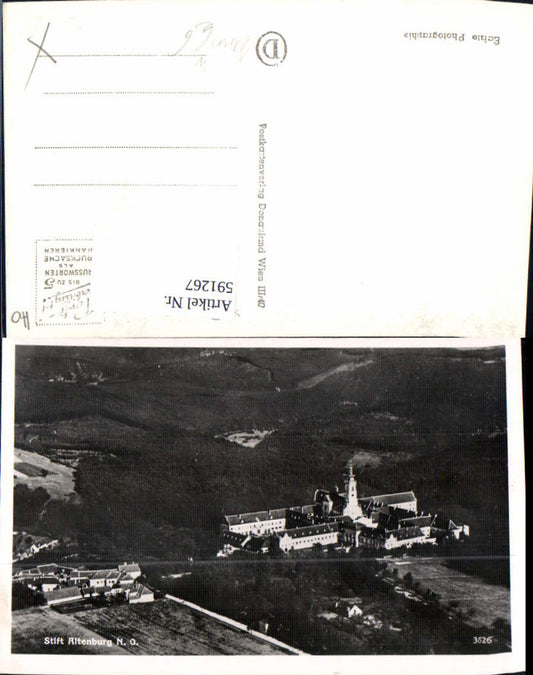 591267,Foto Ak Altenburg Stift Altenburg