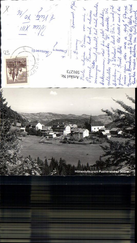 591273,Foto Ak Puchenstuben Ansicht