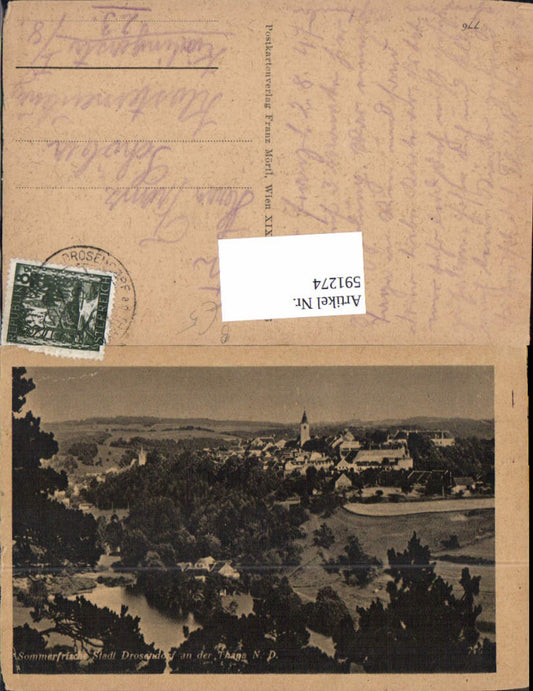 591274,Drosendorf-Zissersdorf Drosendorf a. d. Thaya Totale