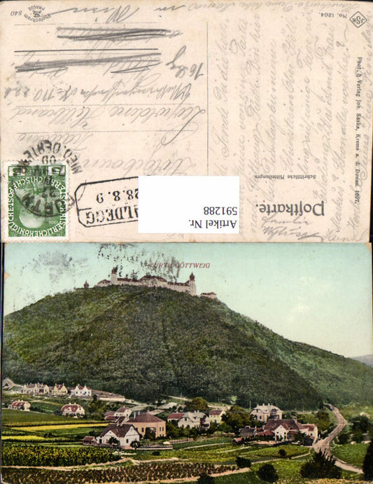 591288,Furth bei Göttweig Ansicht m. Stift