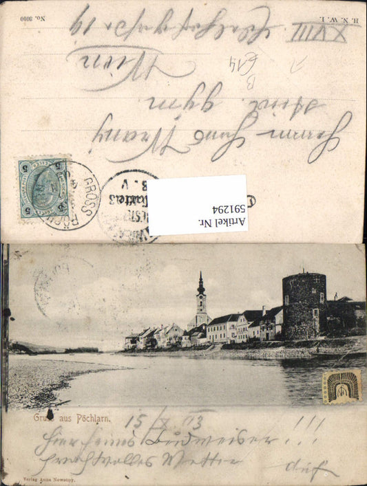 591294,Litho Pöchlarn 1903