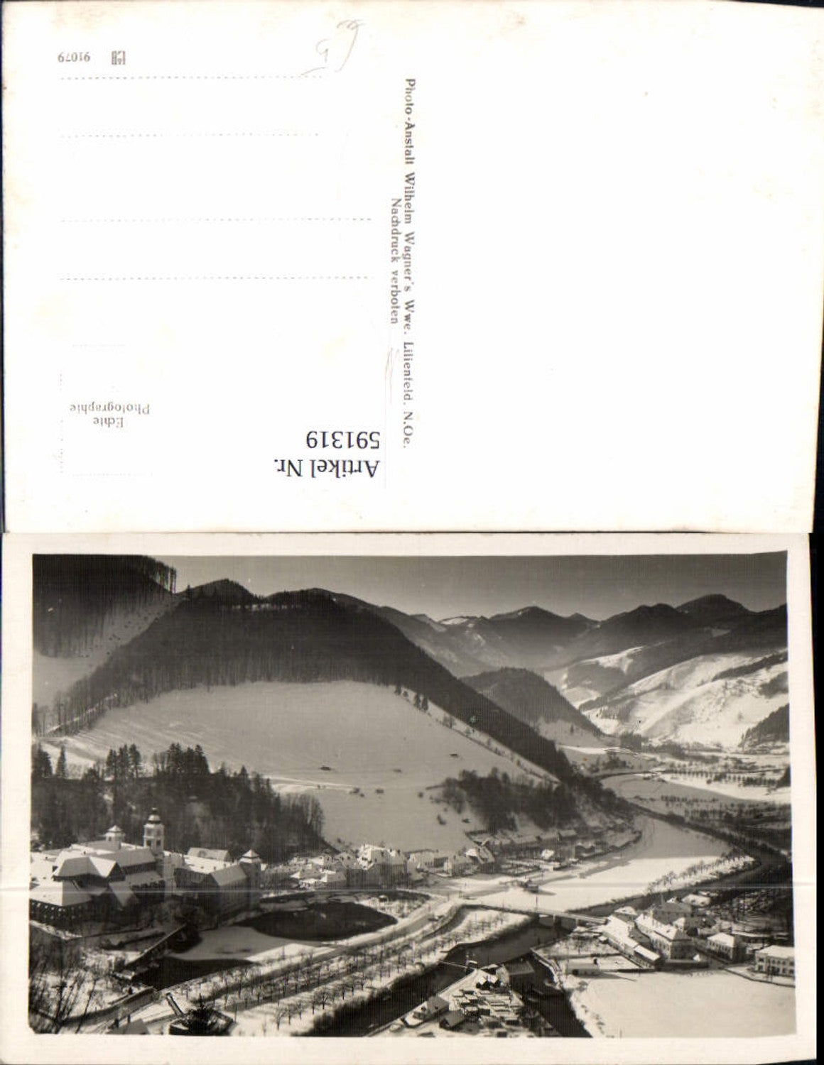 591319,Foto Ak Lilienfeld Winterpartie