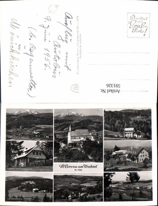 591326,Mehrbild Ak St. Corona am Wechsel Kirche Oedenhof Orthof Unternberg