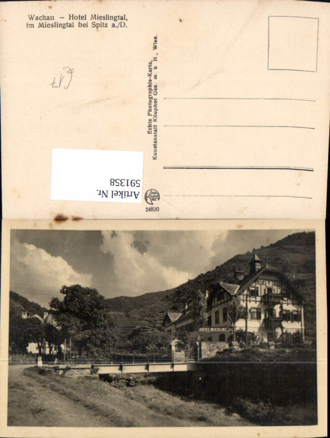 591358,Wachau Hotel Mieslingtal Spitz a. d. Donau pub Kilophot 24820