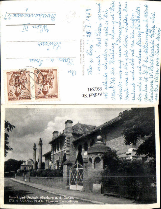 591391,Bad Deutsch-Altenburg Museum Carnuntinum Carnuntum