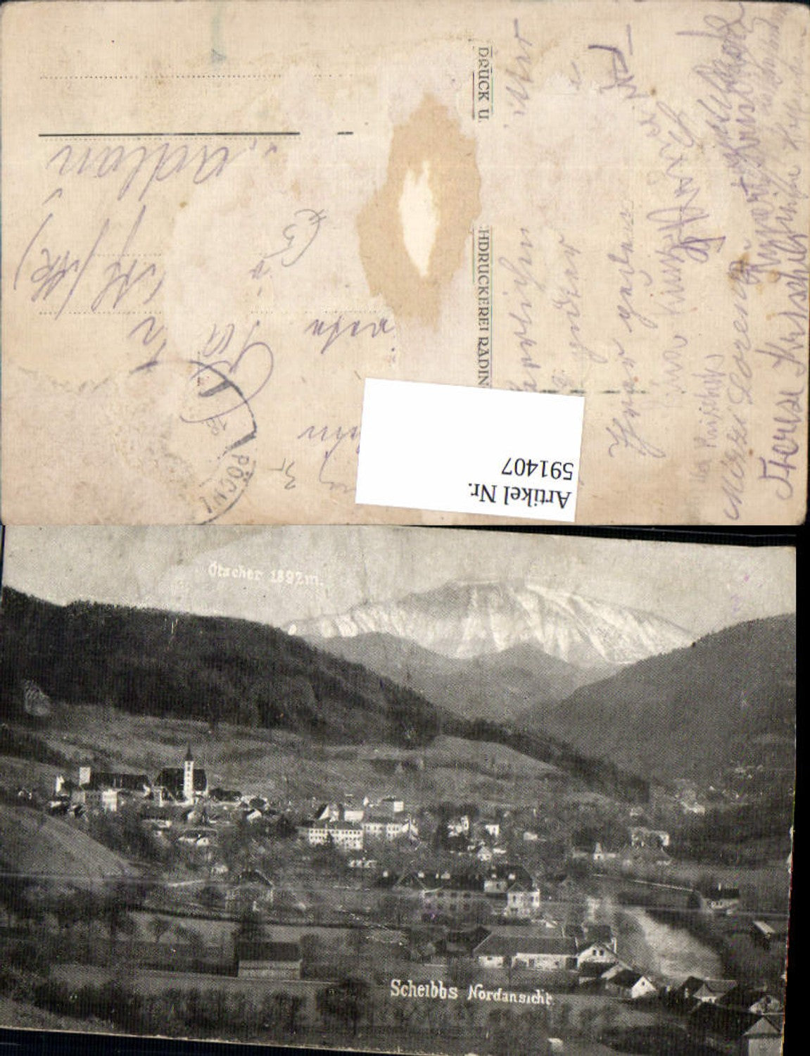 591407,Scheibbs Nordansicht