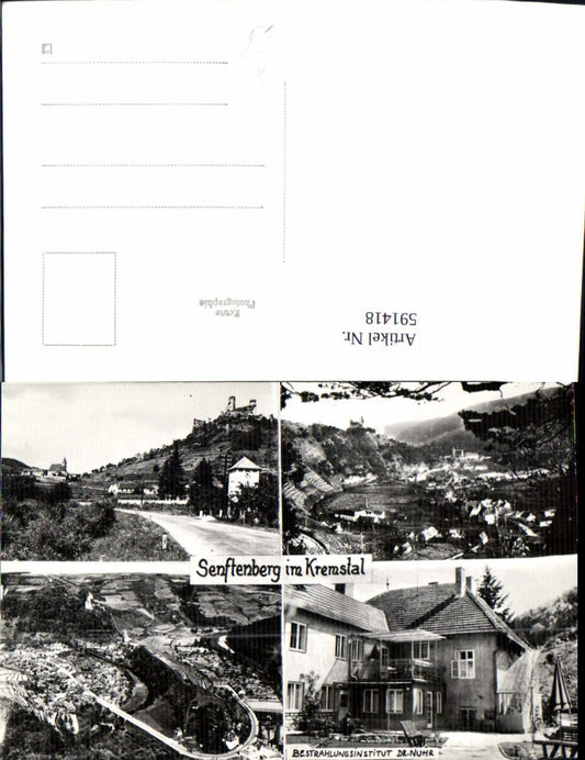 591418,Mehrbild Ak Senftenberg im Kremstal