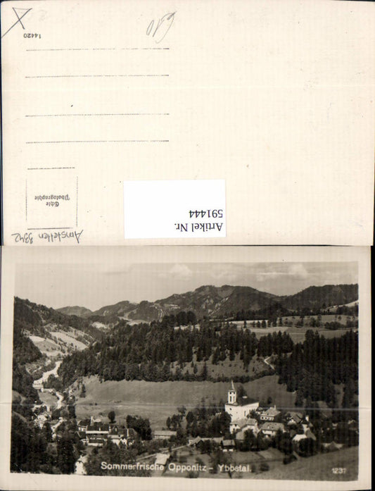 591444,Foto Ak Opponitz Ybbstal