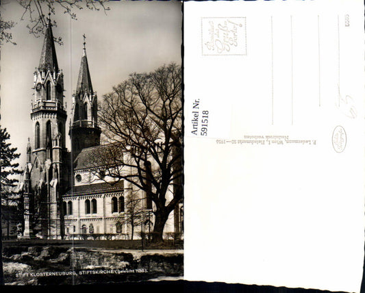 591518,Foto Ak Stift Klosterneuburg Stiftskirche