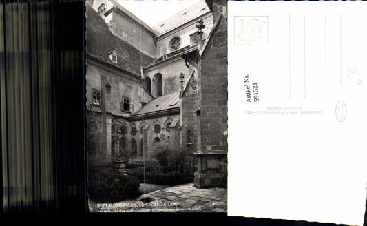 591521,Foto Ak Stift Klosterneuburg Kreuzgärtlein