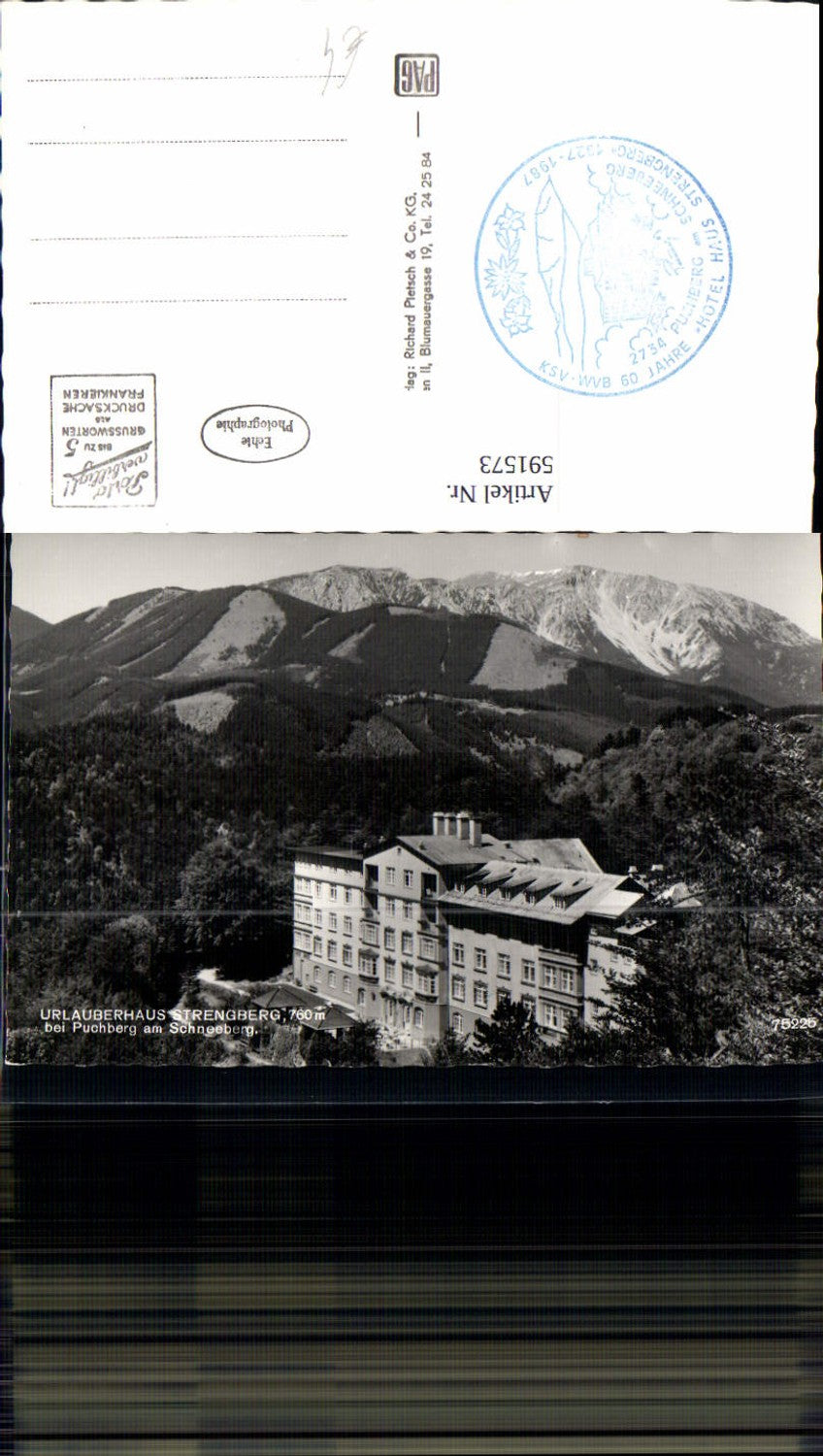591573, Photo Ak Holiday home Strengberg near Puchberg on the Schneeberg