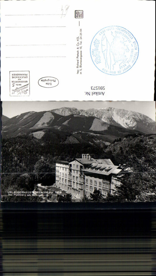 591573, Photo Ak Holiday home Strengberg near Puchberg on the Schneeberg