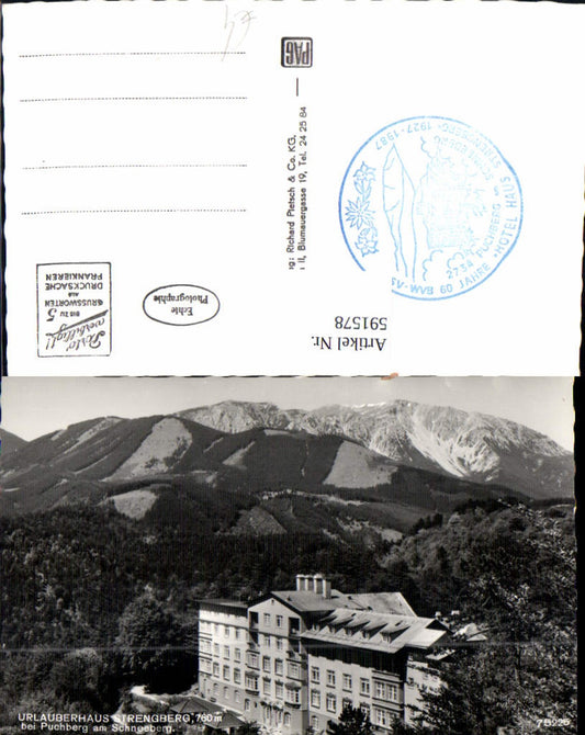 591578, Photo Ak Holiday home Strengberg near Puchberg on the Schneeberg