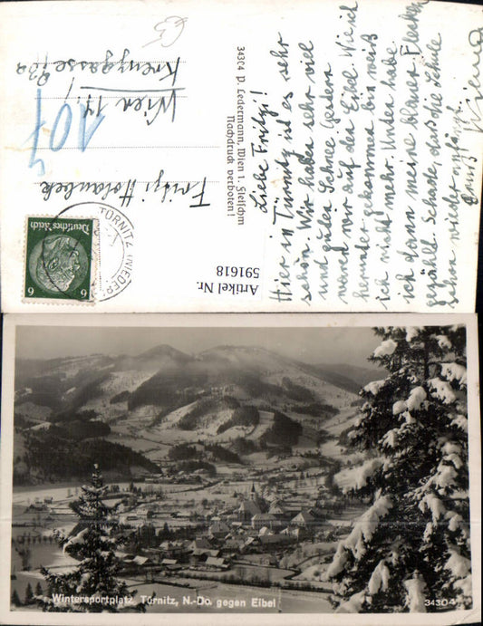 591618,Türnitz geg. Eibel Winterpartie Wintersport