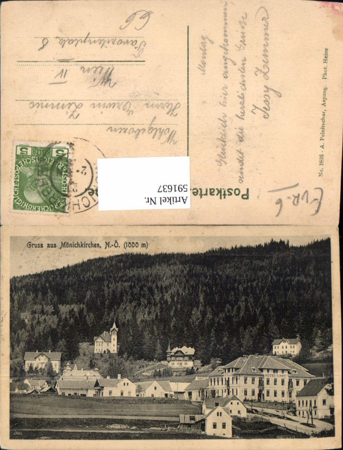 591637,Mönichkirchen Ansicht