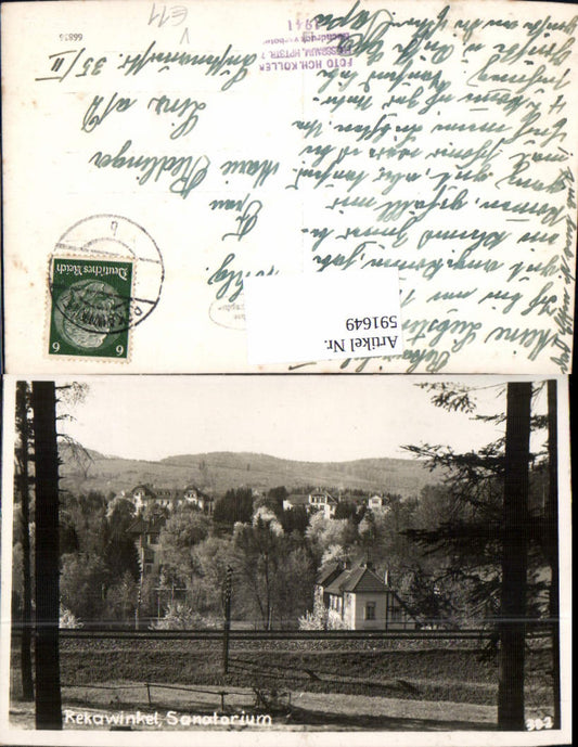 591649,Foto Ak Rekawinkel Pressbaum Sanatorium pub Hoh. Koller 302