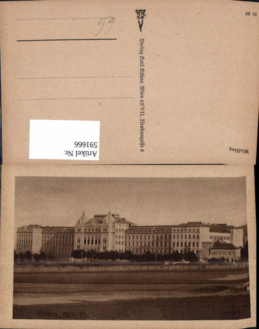 591666,Mödling Ansicht Gebäude