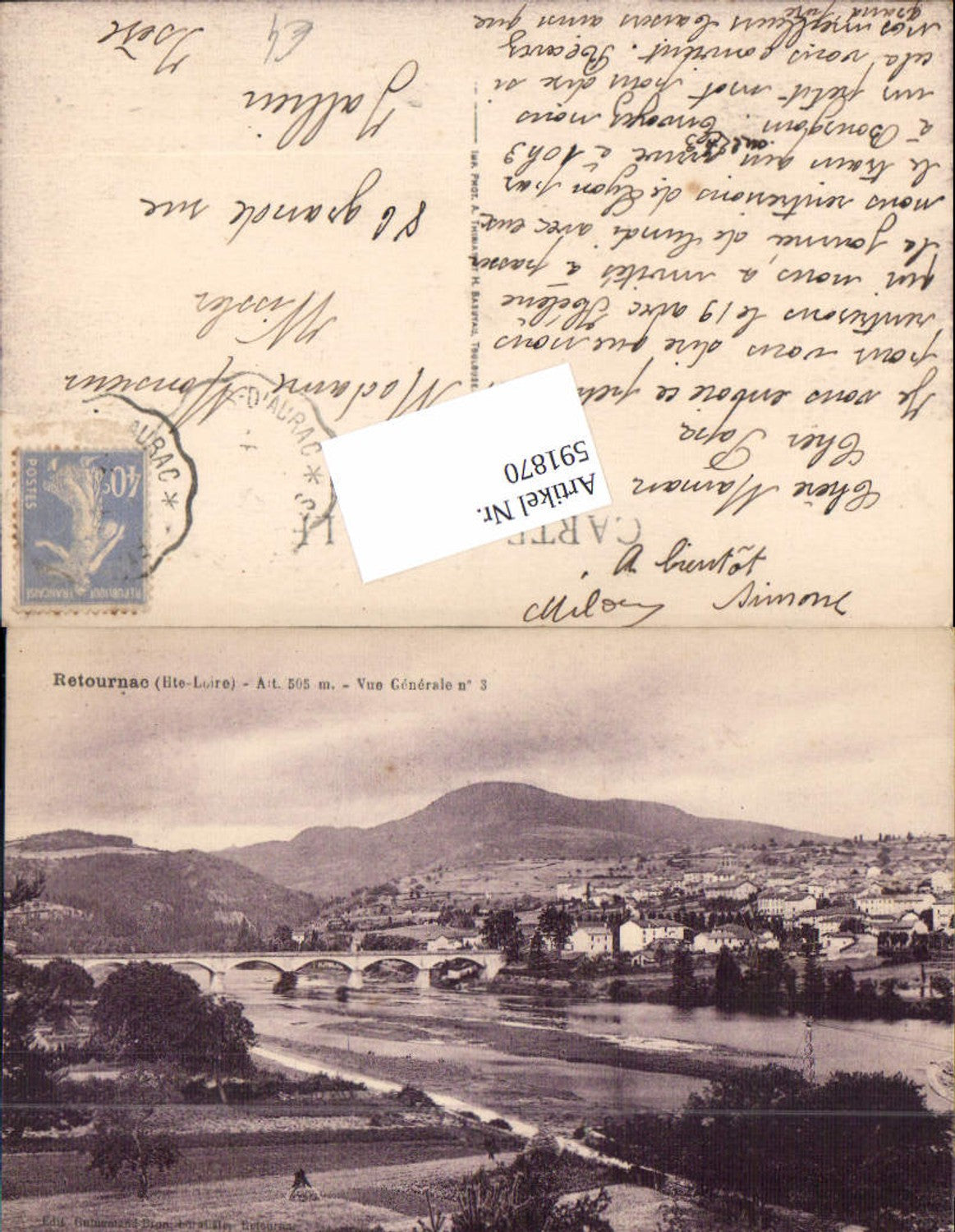 591870,Retournac Haute Loire