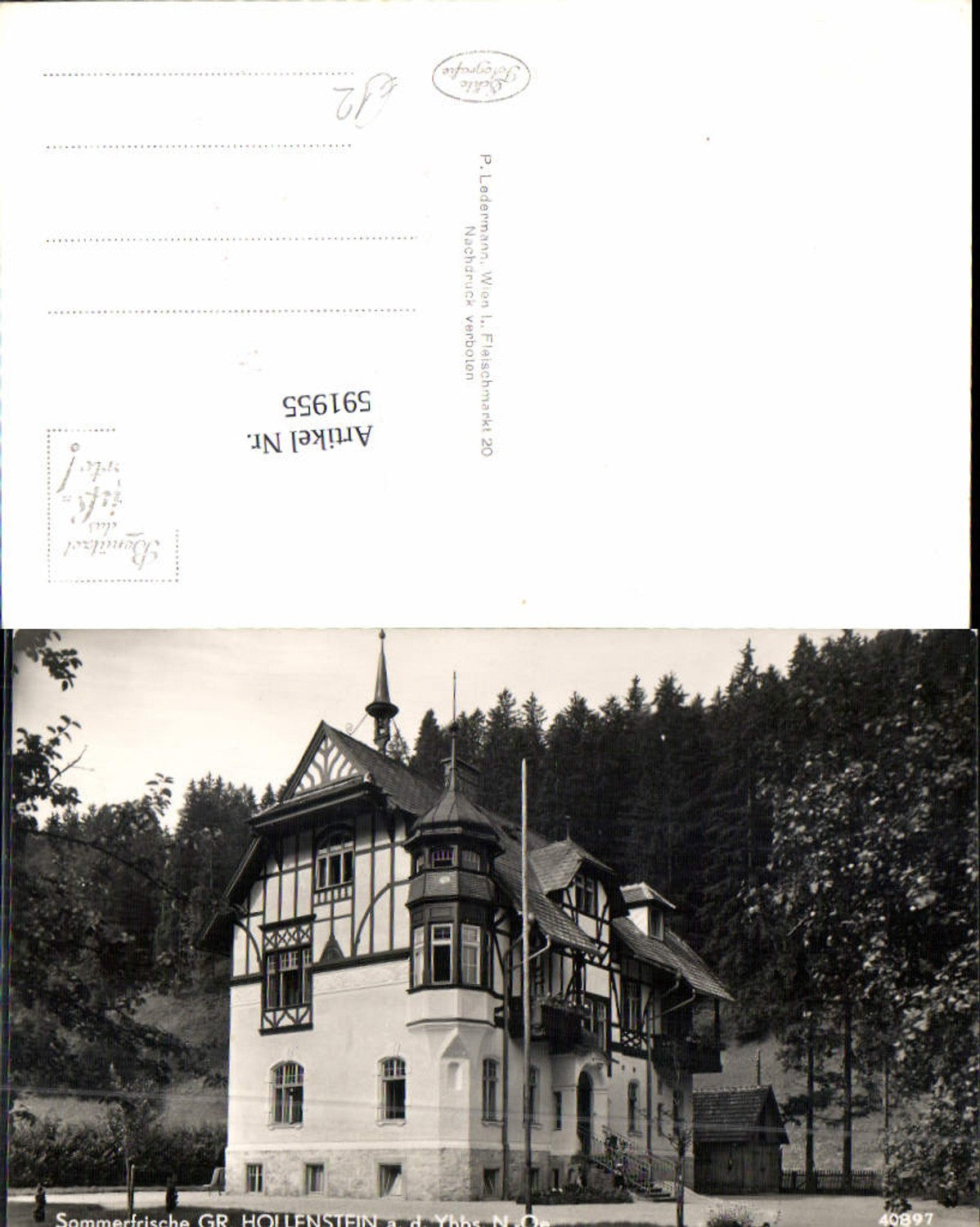 591955,Gross Hollenstein im Ybbstal Haus Pension