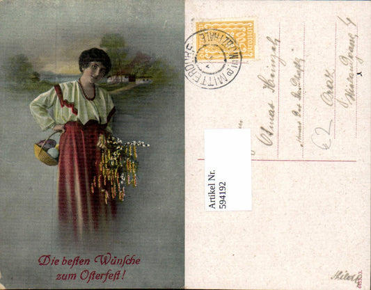 594192, Easter Mrs. Stp. Mitterdorf im Mürzthal
