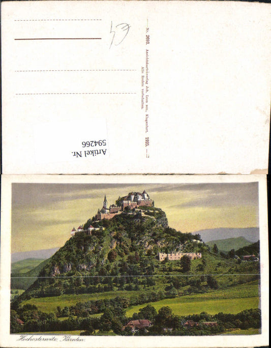 594266,Burg Hochosterwitz Sankt Georgen am Längsee