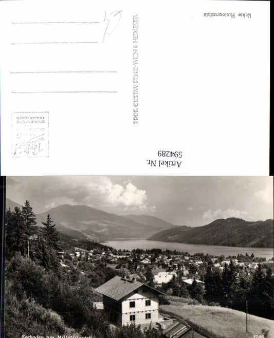 594289,Foto Ak Seeboden am Millstätter See Ansicht