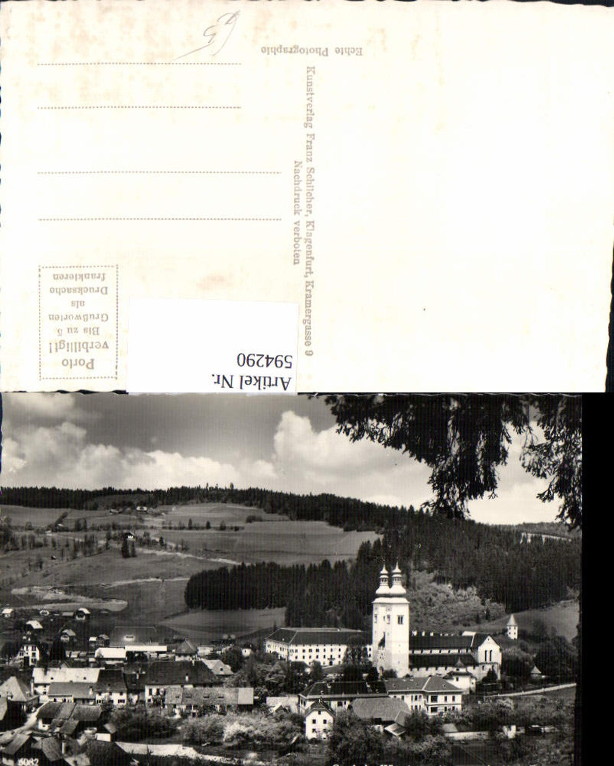 594290,Foto Ak Dom zu Gurk Ansicht Gurk