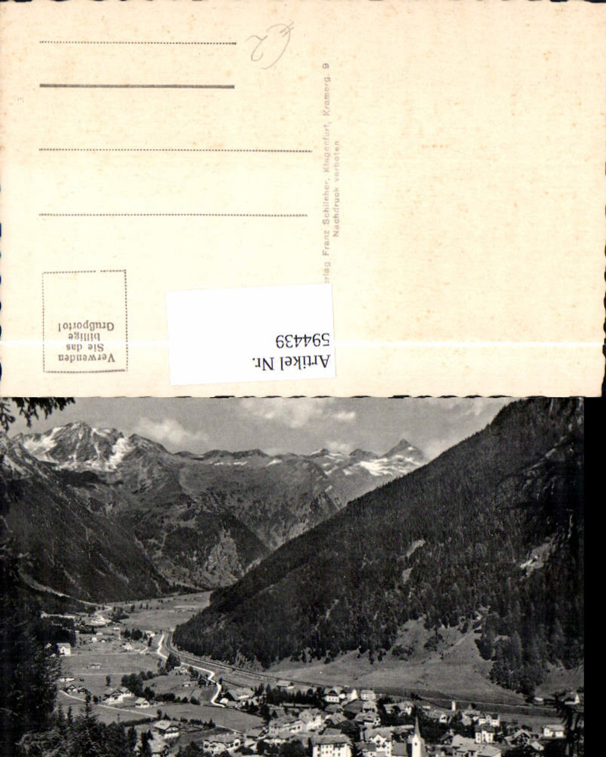 594439,Mallnitz m. Ankogel