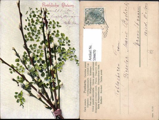594470,Ostern Palmkätzchen Zweige