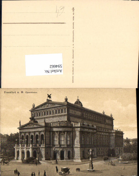 594662,Frankfurt am Main Opernhaus Oper