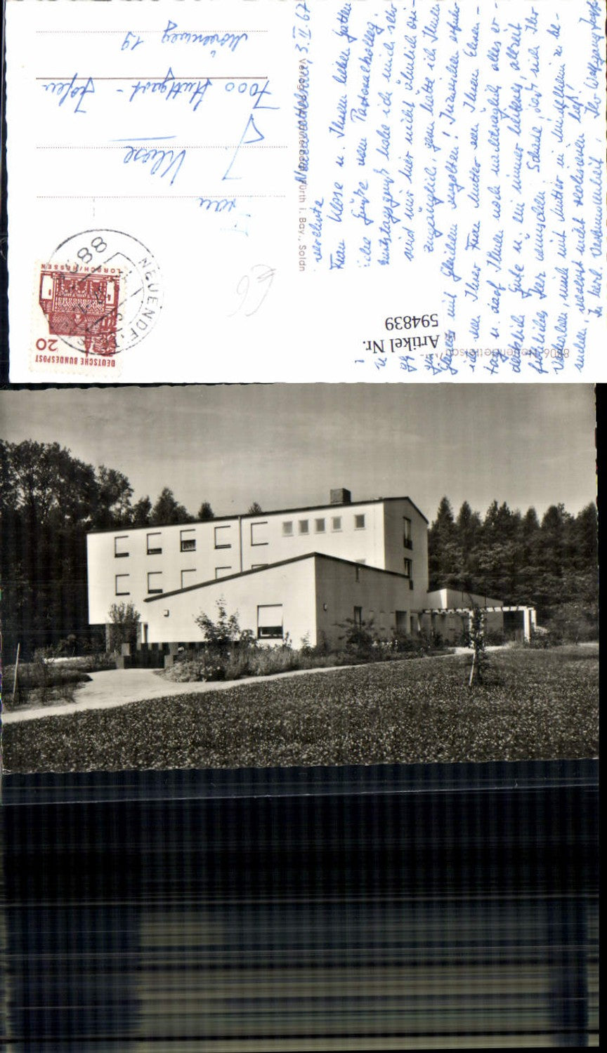 594839,Foto Ak Neuendettelsau Ansicht Gebäude
