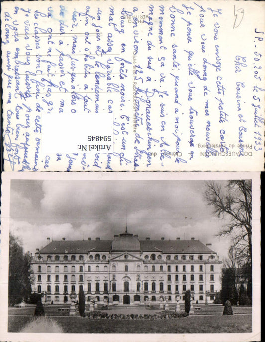 594845, Donaueschingen Chateau du Prince de Fürstenberg Castle