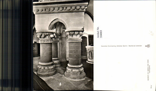 594883,Foto Ak Soest St Maria zur Höhe Taufkapelle Kirche Innen