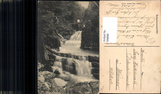 594890,Rottacherwasserfälle Wasserfall Rottachfall Rottach-Egern