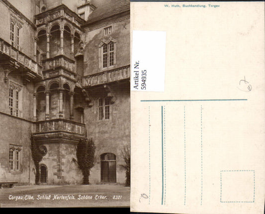 594935,Torgau Elbe Schloss Hartenfels Schöne Erker