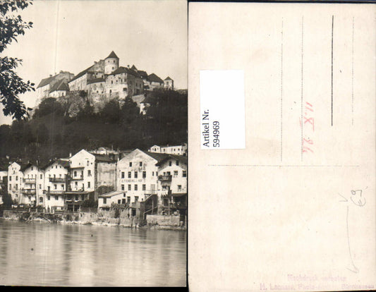 594969,tolle Foto-AK Burghausen an der Salzach pub H. Lennard