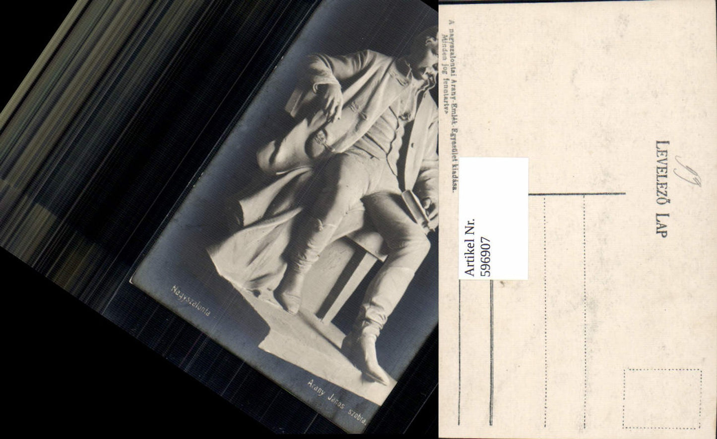 596907,Statue Denkmal János Arany Dichter Nagyszalonta Kunst Wissenschaft