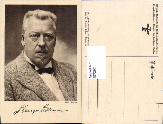 597297,Hugo Eckener Kunst Wissenschaft