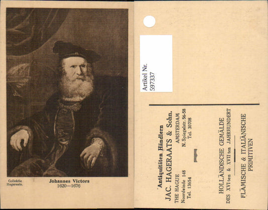 597337,Künstler Ak Johannes Victors Kunst Wissenschaft