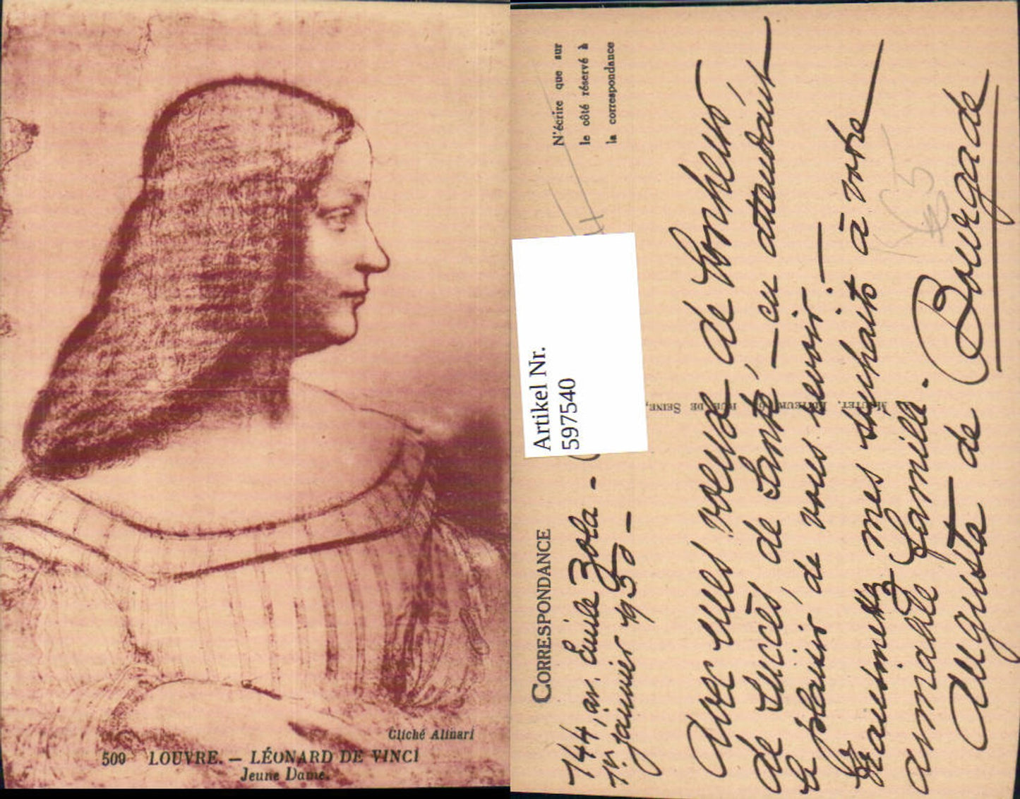 597540,Artist Ak Leonard de Vinci Jeune Lady Woman Portrait Leonardo da Vinci