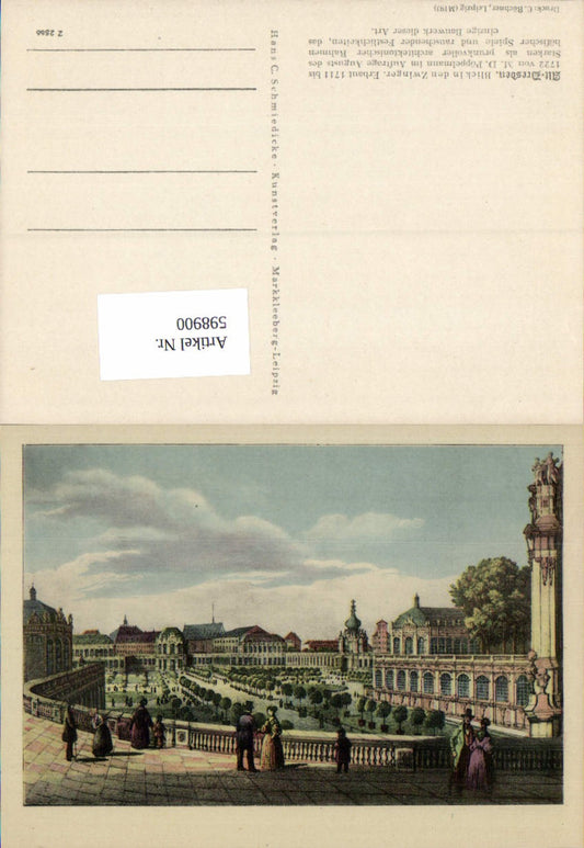 598900,Alt-Dresden Zwinger 1711