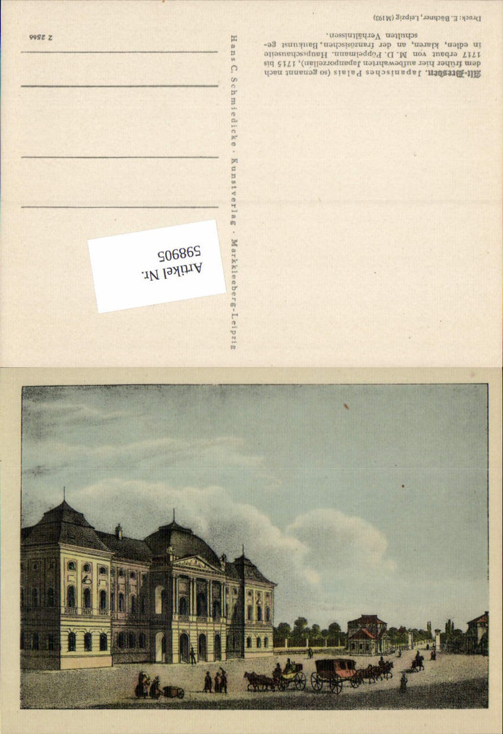 598905,Alt-Dresden Japanisches Palais