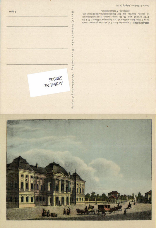 598905,Alt-Dresden Japanisches Palais