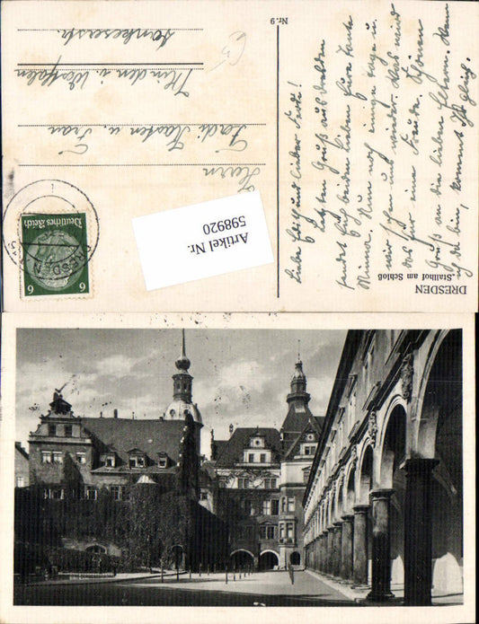 598920,Dresden Stallhof am Schloß