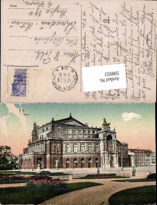 598922,Dresden Oper Opernhaus