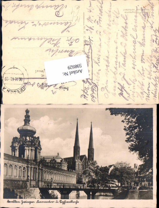 598929,Dresden Zwinger Sophienkirche