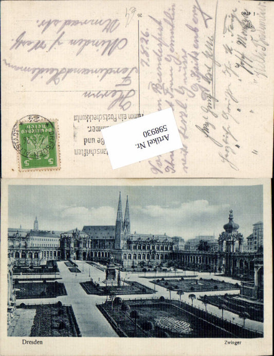 598930,Dresden Zwinger