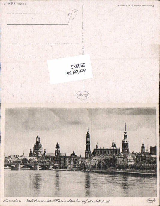 598935,Dresden Marienbrücke Altstadt