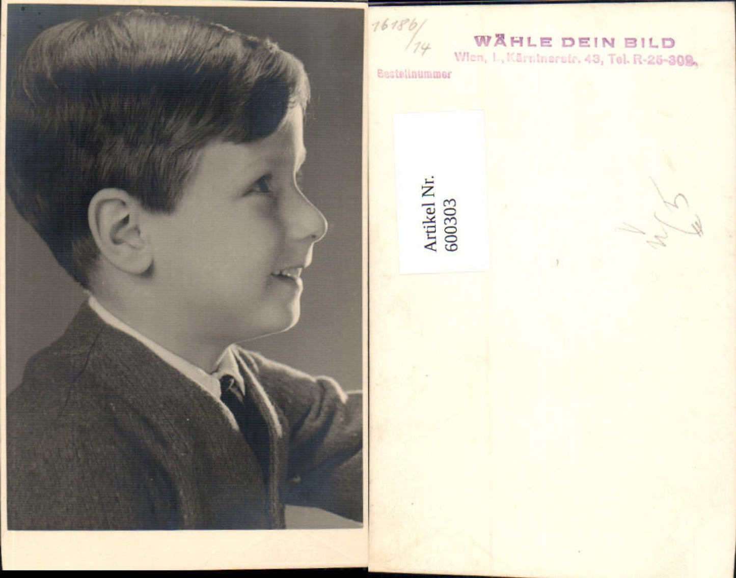 600303,Foto Ak Kind Bub Junge Portrait pub Wähle dein Bild